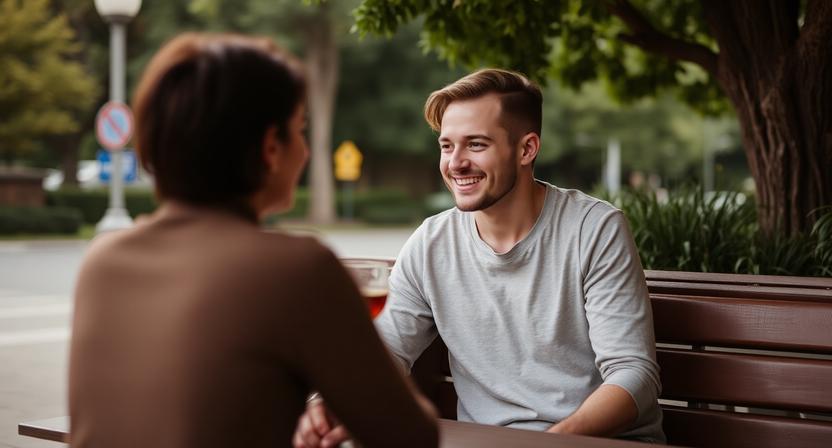 flirten met vrouwen